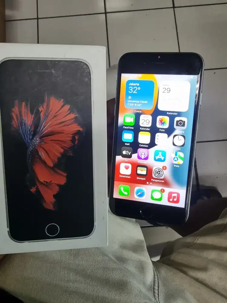 Iphone 6s 128gb lengkap