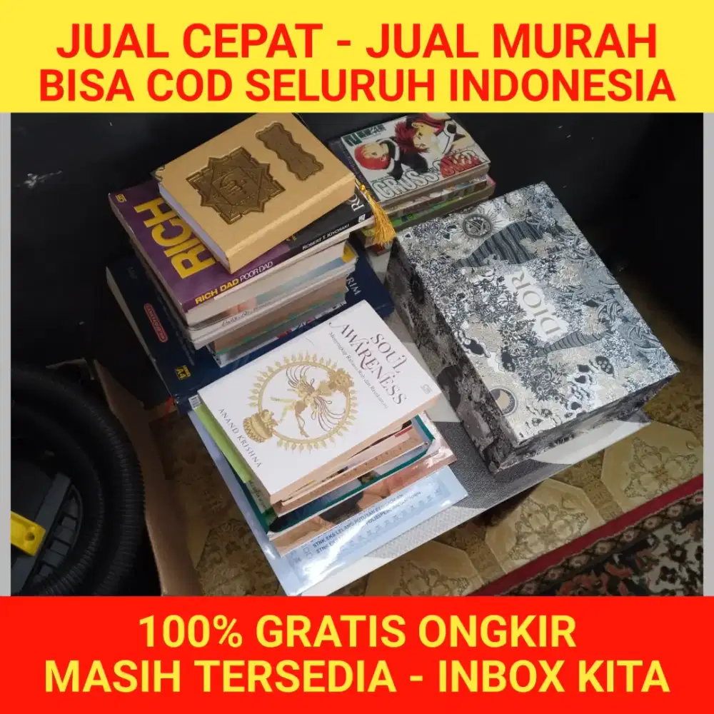 (BISA NEGO & COD) BUKU BUKU