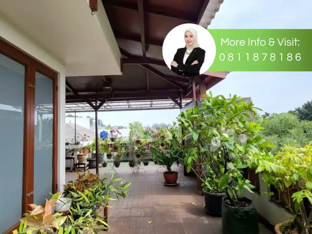 Rumah Asri dan Nyaman dalam Cluster Discovery Bintaro | KH