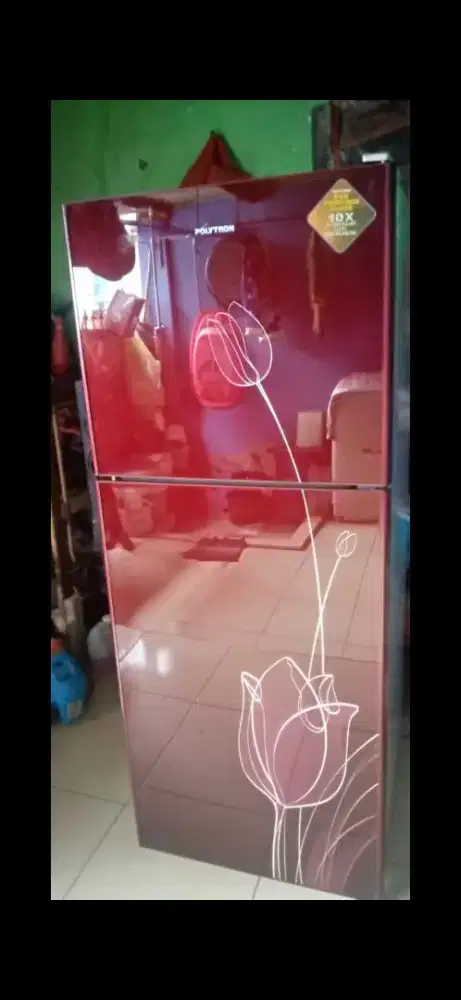 Jual bu kulkas 2 pintu merk POLYTRON BALEZZA