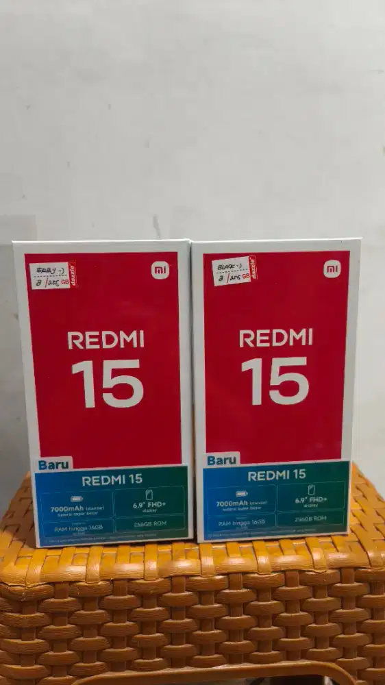 PROMO SPESIAL REDMI 15 RAM 8/256 GB