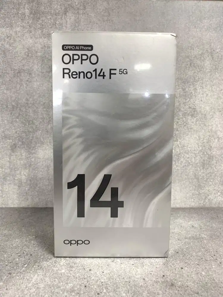 reno 14f 8/128gb new garansi resmi