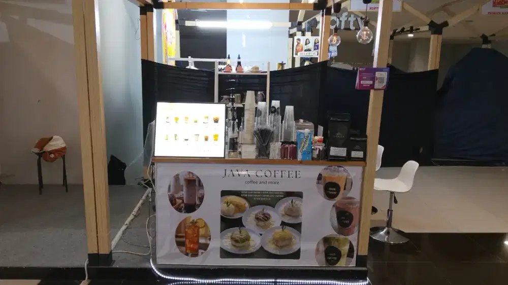 Full set perlengkapan usaha kopi