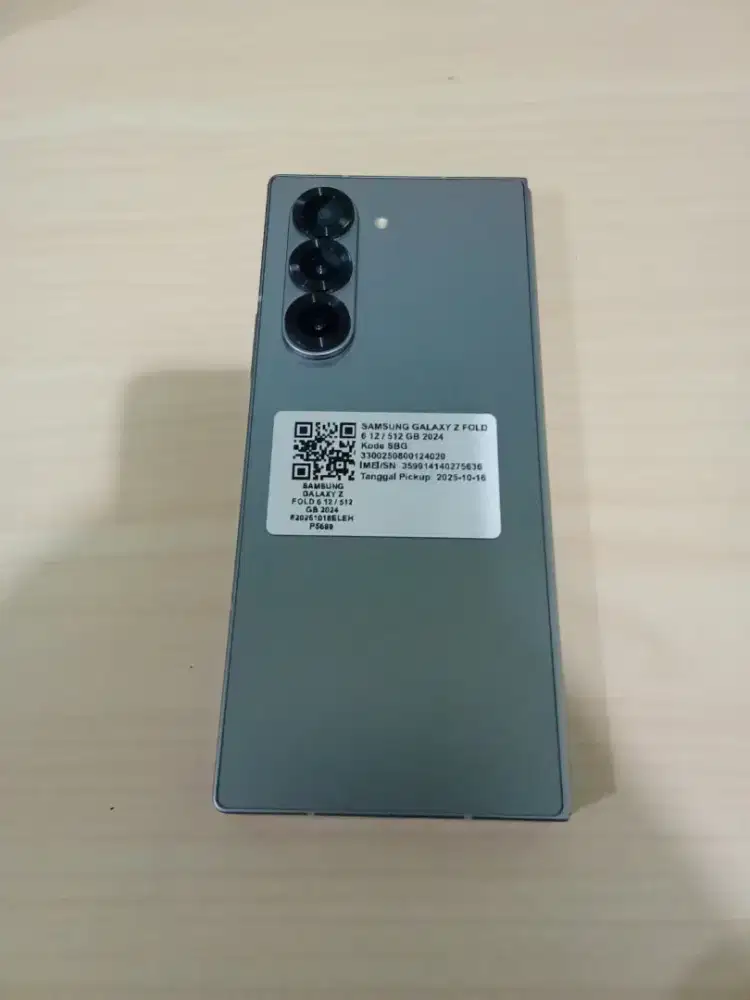 Samsung galaxy Z fold 6 12/512gb