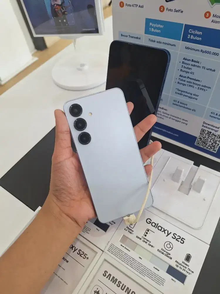 DP0 KREDIT S25 5G SAMSUNG GARANSI 1TAHUN