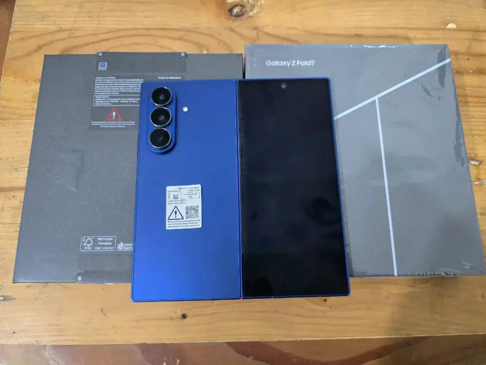 SAMSUNG Z FOLD 7 RESMI INDO LIKE NEW GARANSI PUANJANG