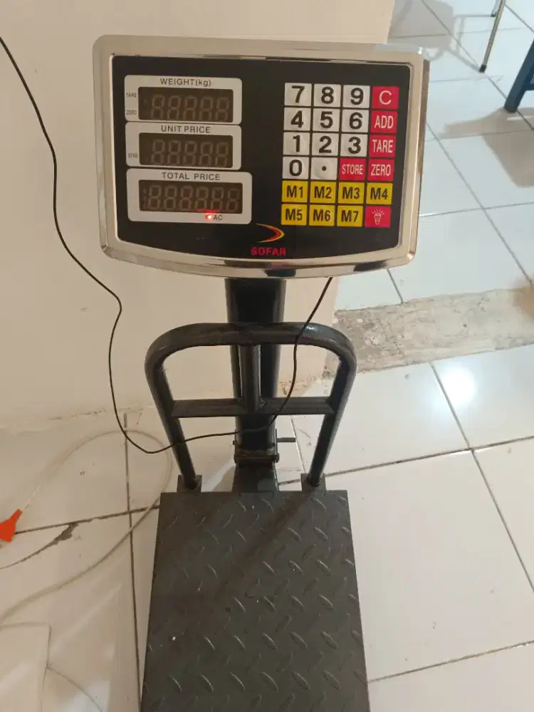 Timbangan duduk digital 150kg