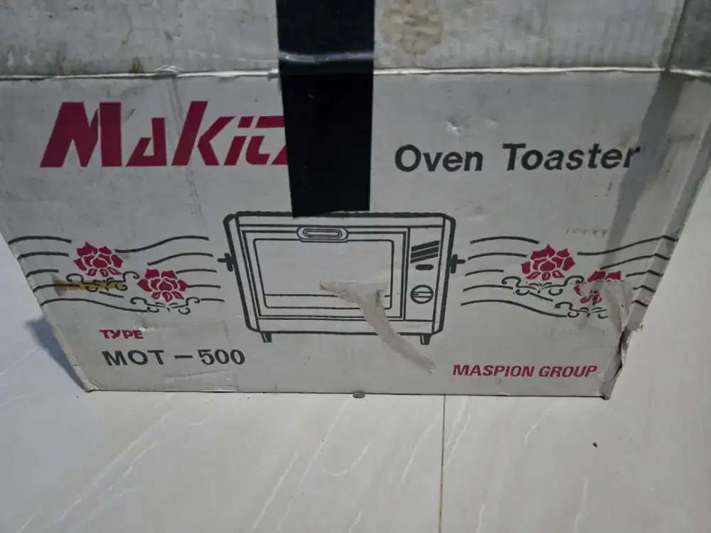 Oven listrik merk makita maspion