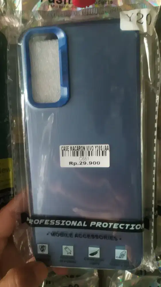 CASE MACARON VIVO Y20S ATLANTIS DAHSYAT