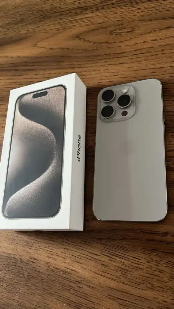 Jual Iphone 15 Pro 128 GB ex Ibox