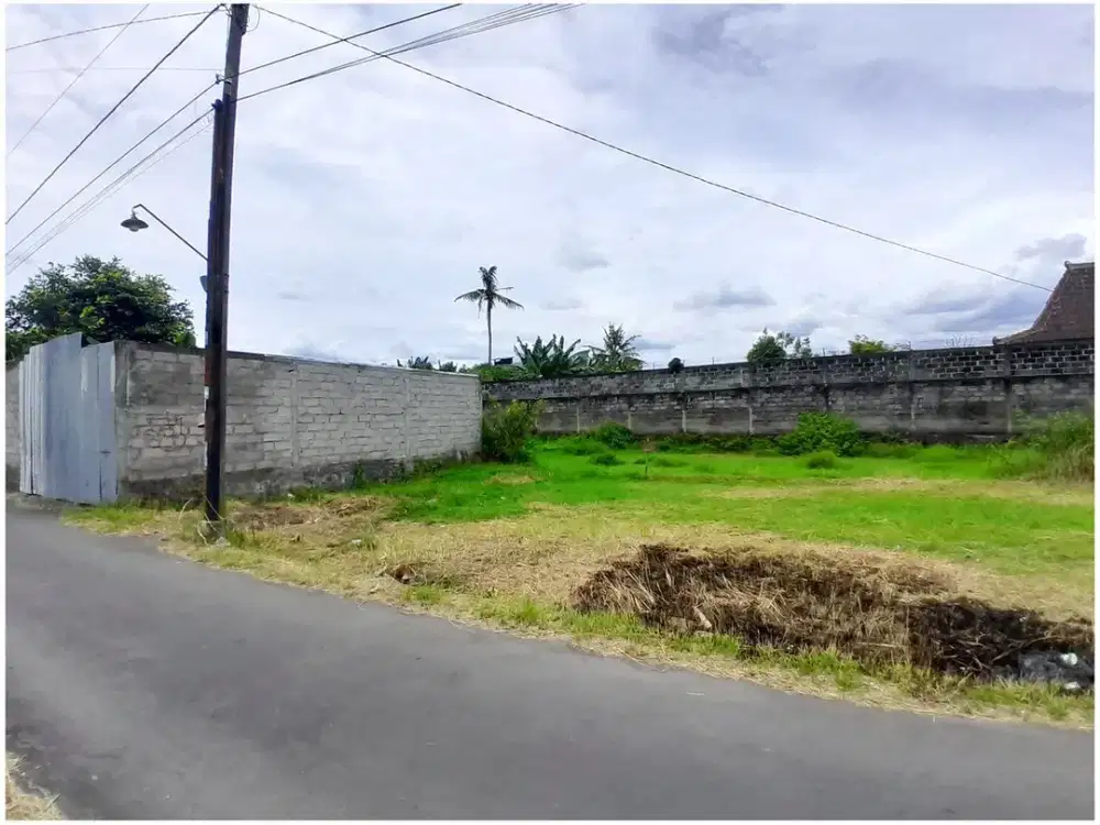 Tanah Jogja di Jl Kabupaten Dekat Exit Tol Trihanggo