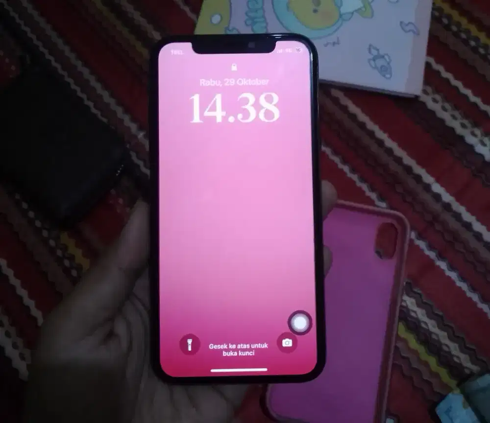 iPhone X Hitam 256gb