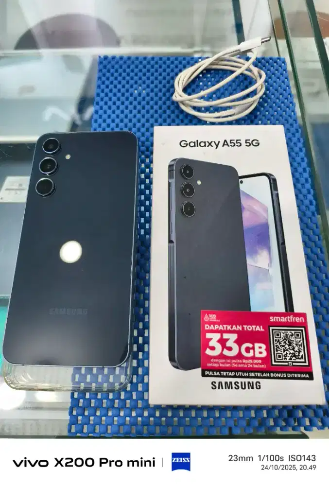 Samsung A55 5G (12/256) Fullset Original Like new