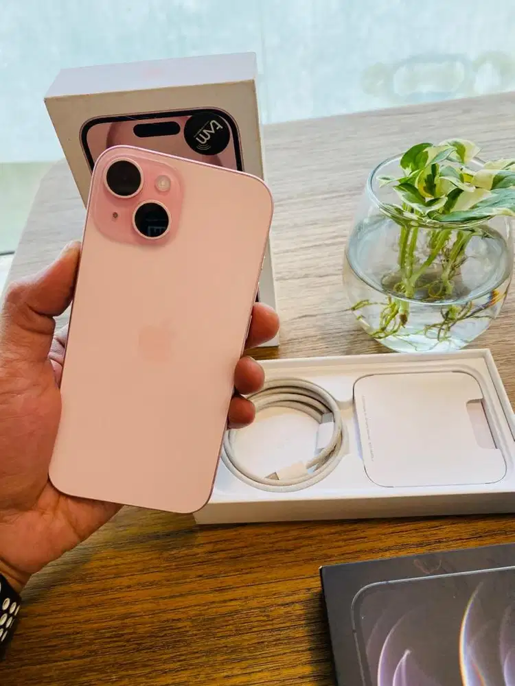 iphone 15 128 GB ex iBox pink