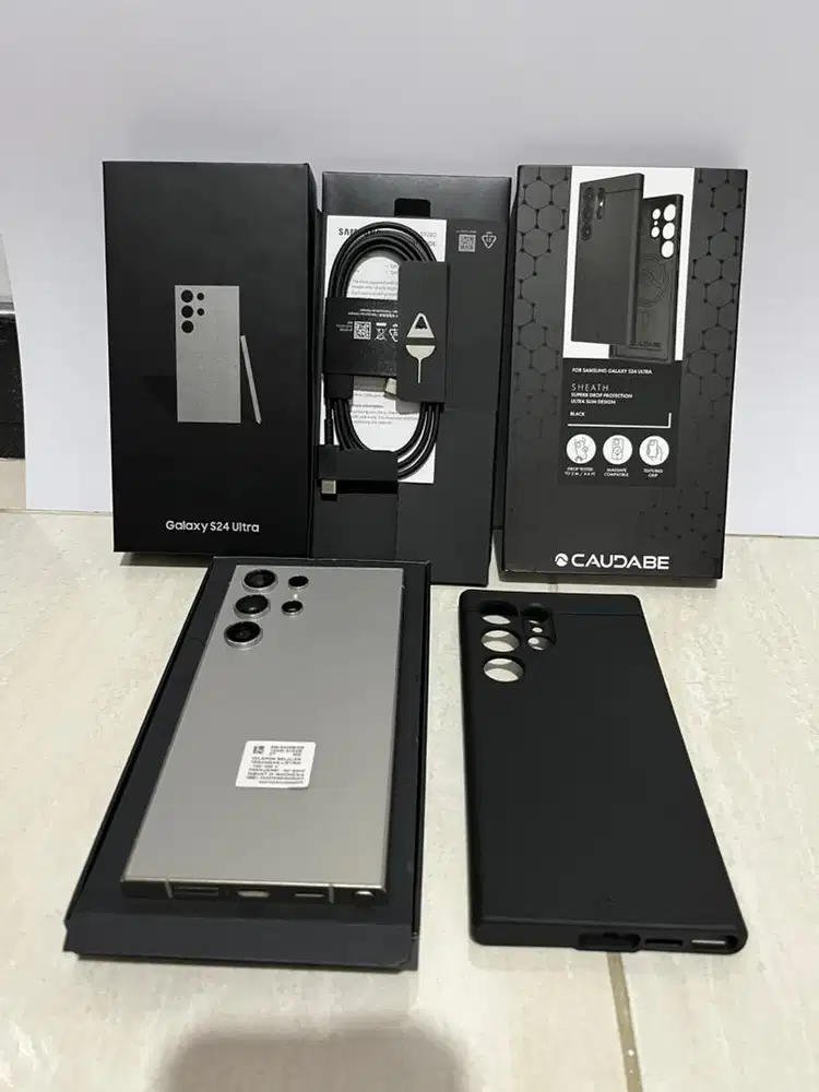 Samsung s24 ultra 12/512 sein garansi panjang msh 6 bualn lagi