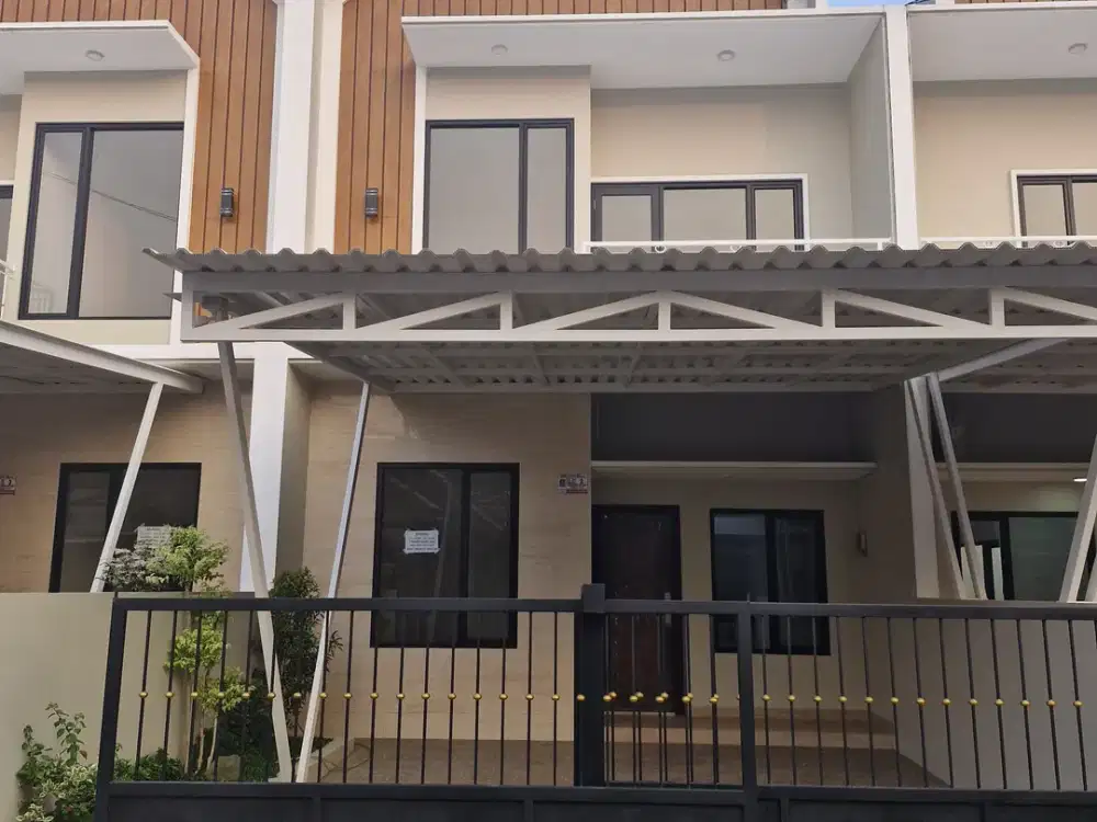 Dijual Rumah Ready 2 Lantai Free Kanopi dan Pagar Dekat Tol Jatiasih
