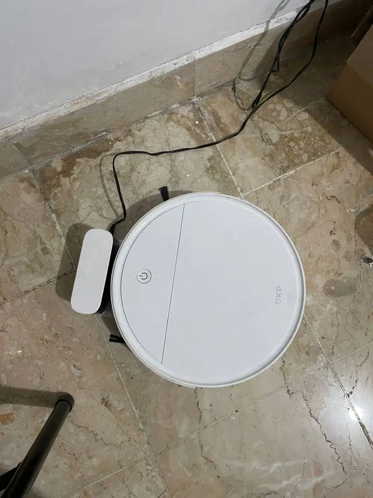 Robot penyedot debu buatan Tiongkok ini berfungsi dengan baik.