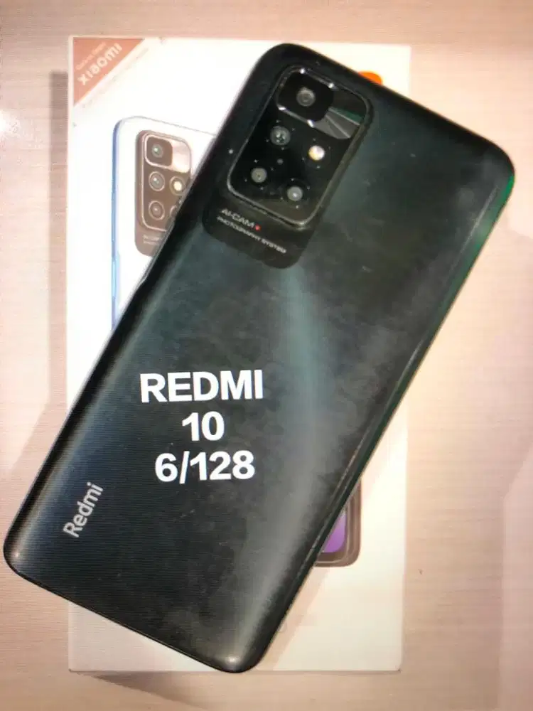 second xiaomi redmi 10 2022 6/128 black