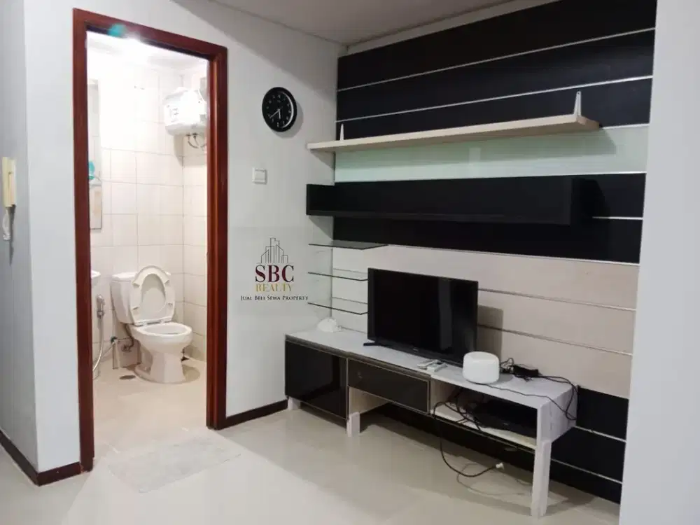 Disewakan Unit Apartemen Royal Mediterania Garden Residence Tipe 1BR Kondisi Furnished Lokasi Strategis Dan Best View