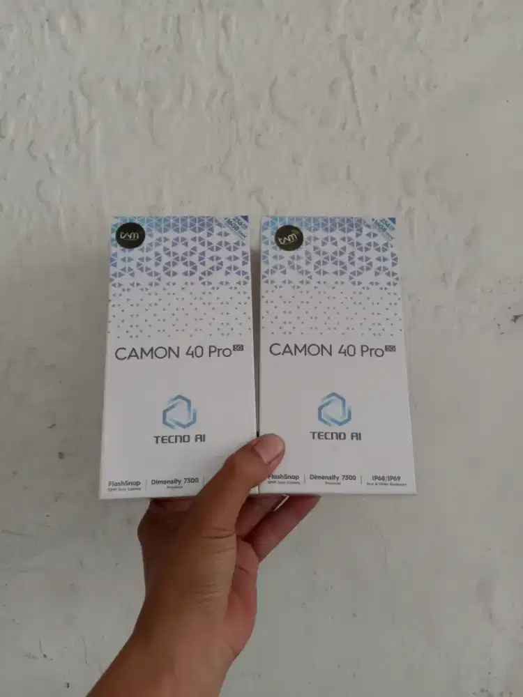[ Fast respon WA ] Tecno Camon 40 Pro 5G 8+8/256 Garansi resmi 13bln
