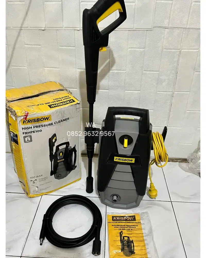 Mesin Jet Cleaner KRISBOW alat steam cuci mobil motor ac high pressure