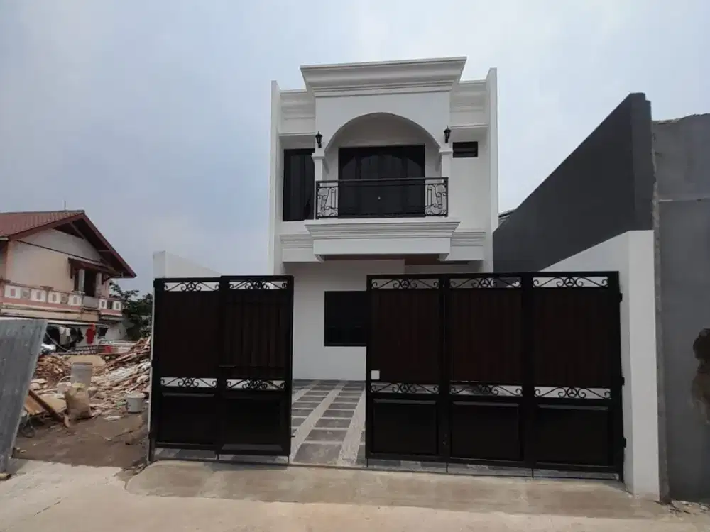 Rumah baru 2 di komplek jatiwaringin pondok gede Bekasi