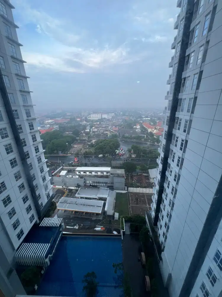 JUAL CEPAT APARTEMEN SIAP HUNI TIPE STUDIO FULL FURNISHED