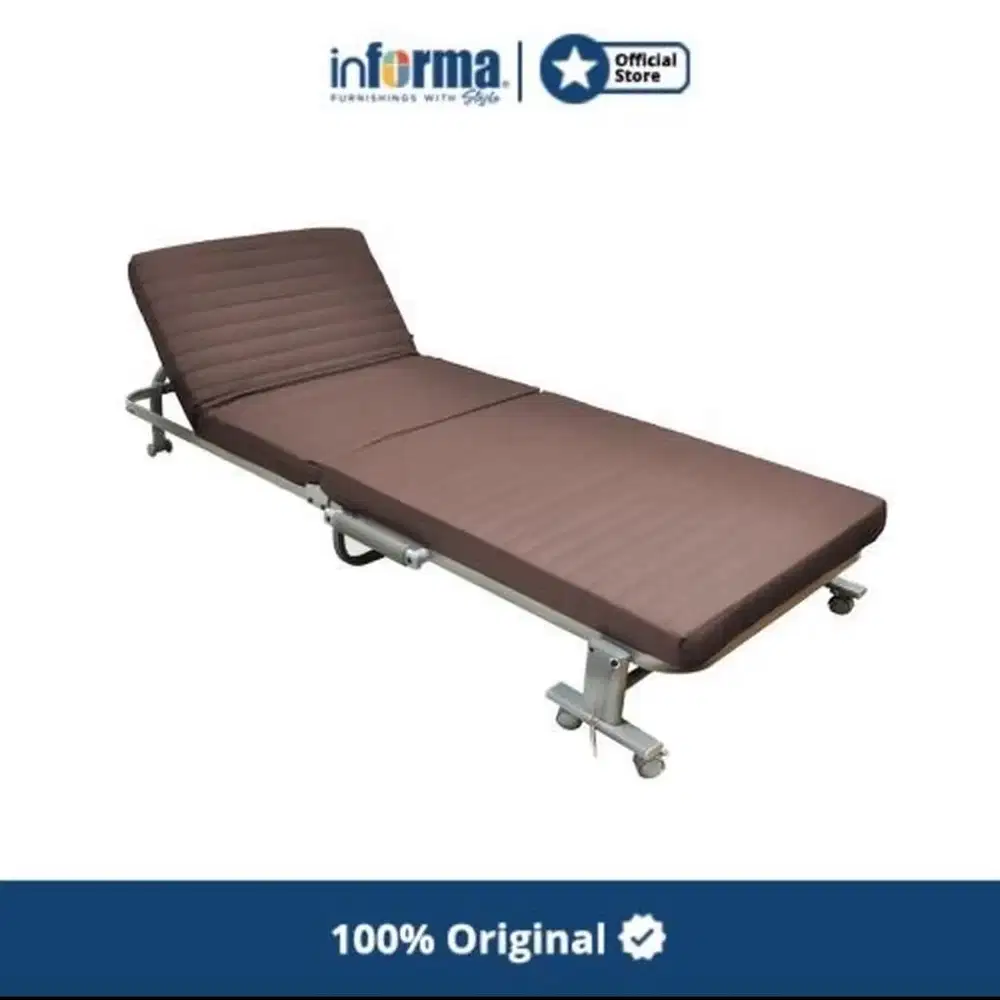 Informa Folding Bed / Kasur Tidur Lipat Uk 190x75