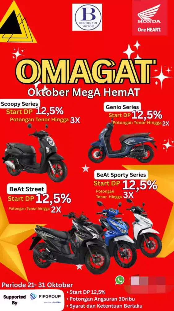 Honda berdikari motor