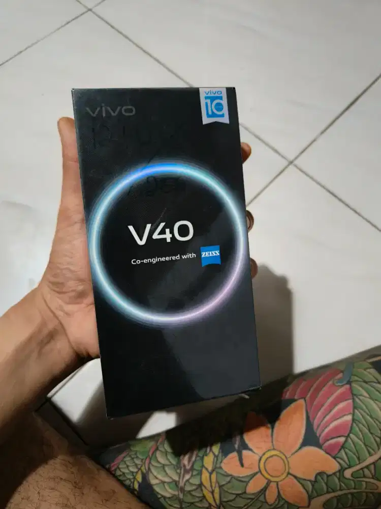 VIVO V40 5g 12/256 new , fresh , segel , garansi resmi