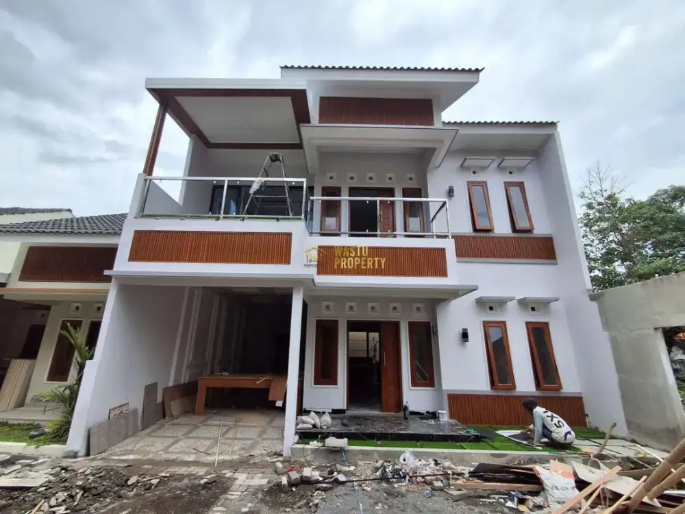 Rumah Mewah 5 Kamar Tidur Di Purwomartani Kalasan Bonus Furnish