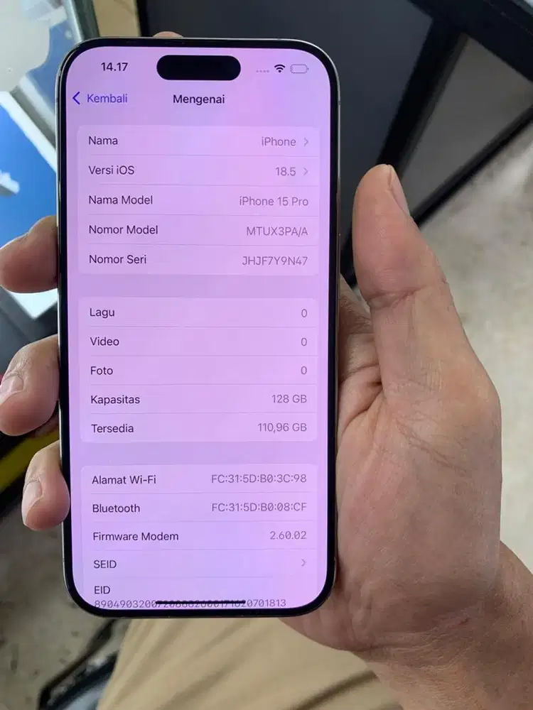Iphone 15 Pro 128GB Ex IBOX