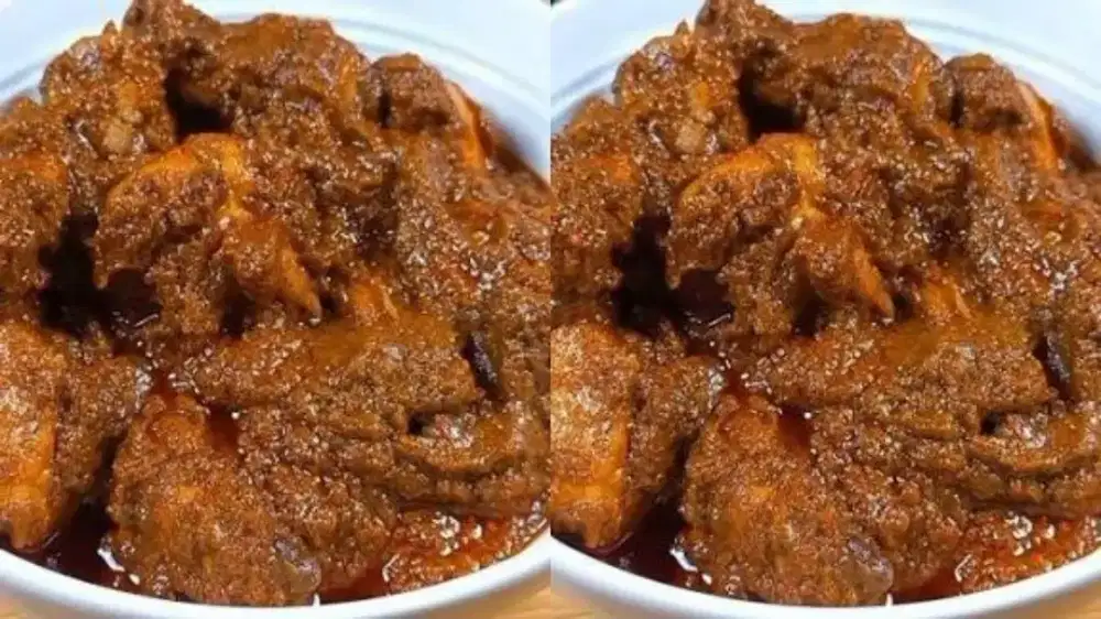 Aneka lauk. Rendang/gulai/ricam