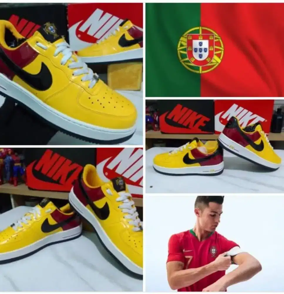 Sepatu Nike AF1 PORTUGAL keren langka