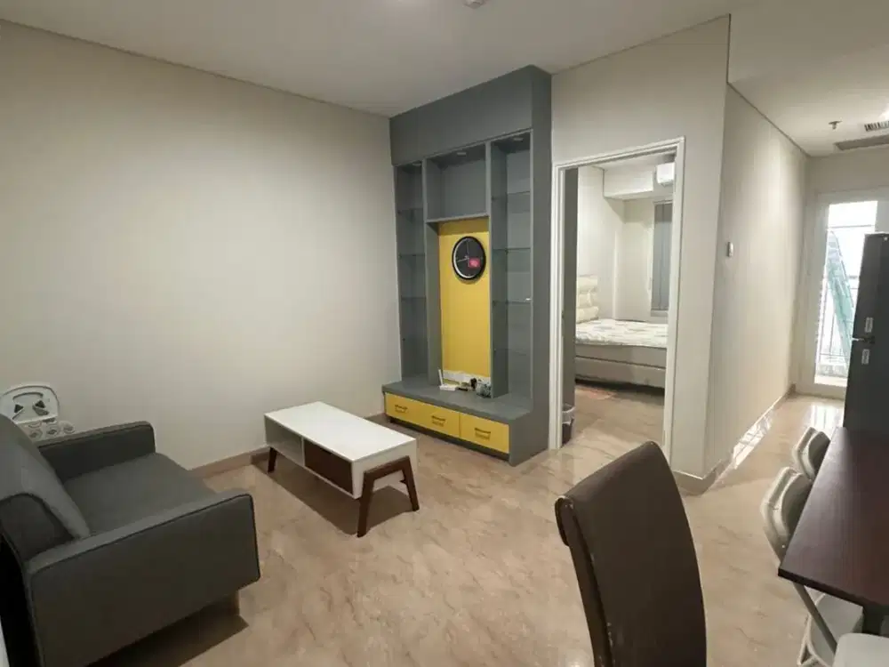 Disewakan apartemen podomoro furnished 1BR Mantap
