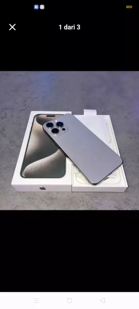 iPhone 15 pro max 256 second ibox