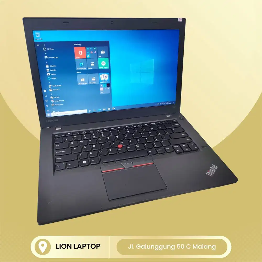 RAM 8GB Core i5 SSD 256GB Lenovo Thinkpad T460 [29|10]