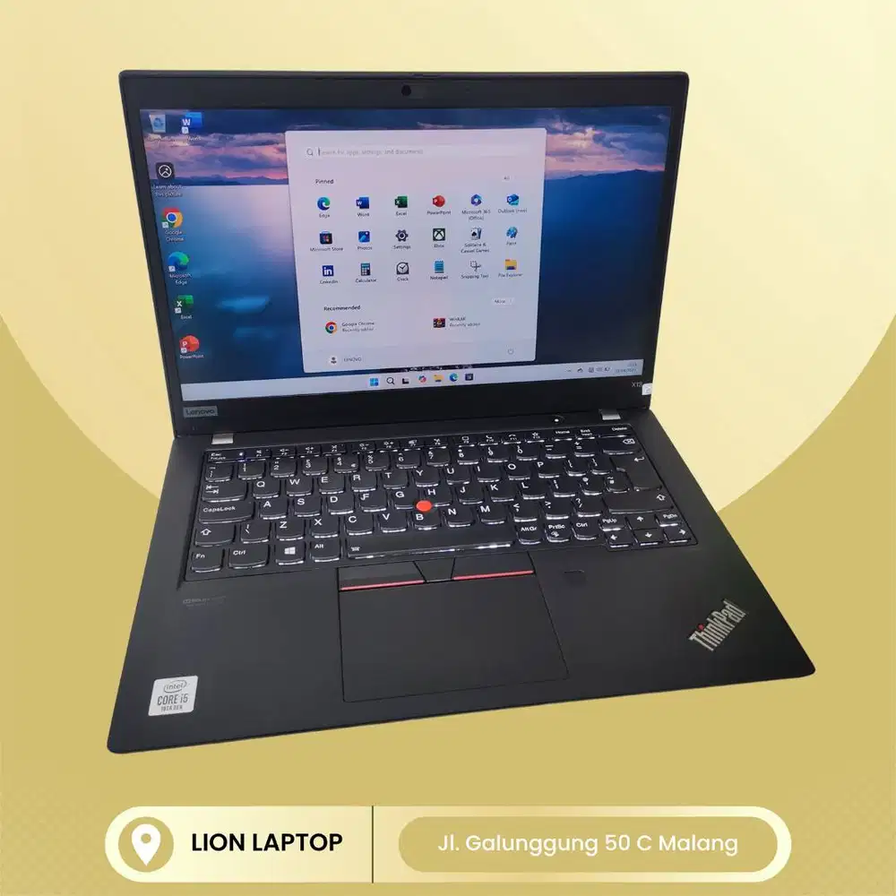 Core i5 Gen 10 slim mulus RAM 8GB SSD 256 Lenovo Thinkpad X13 [29|10]