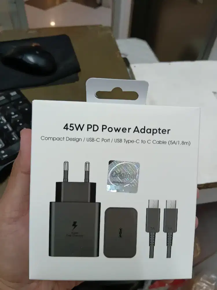 Charger Samsung 45 Watt Original Super Fast Charging Tipe C