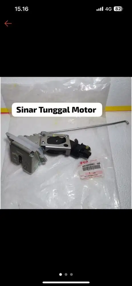 Door lock kunci pintu bagasi belakang suzuki ertiga 2012-2017 original