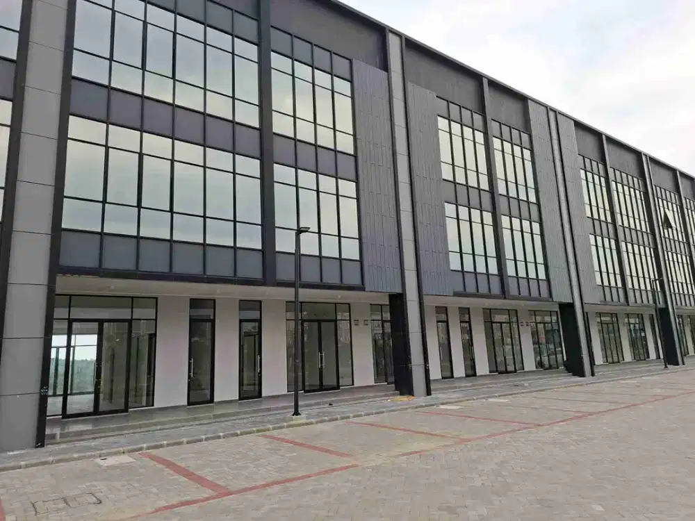 Ruko soho besar pinggir jalan raya siap pakai mix use