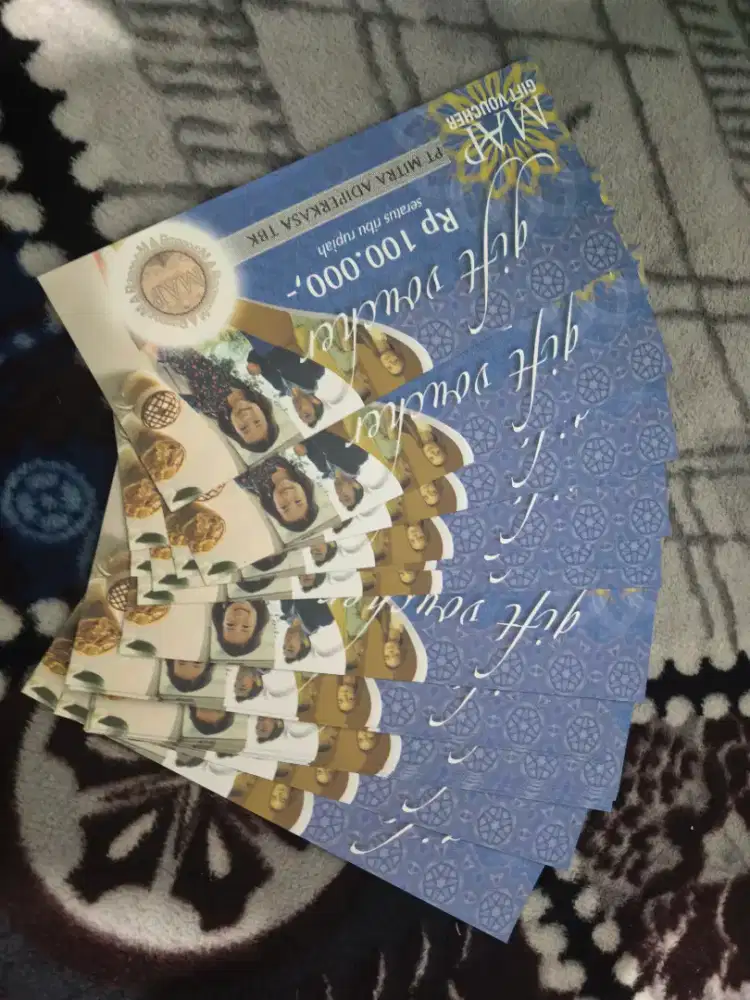 Voucher MAP 100K x 20