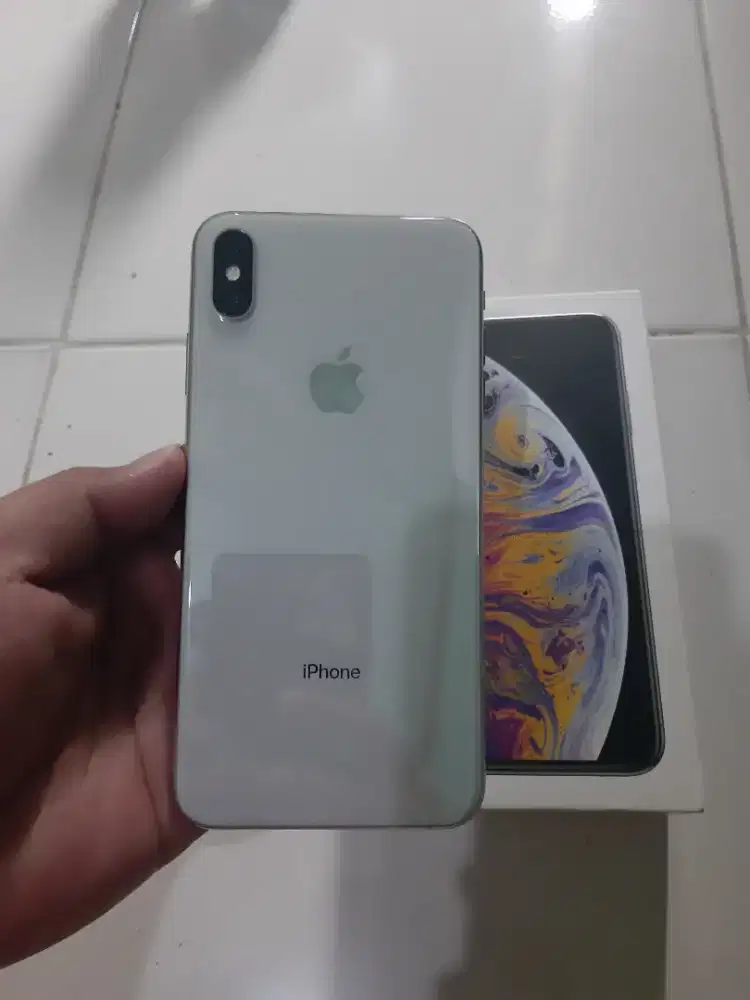 Iphone xs max 64gb ibox resmi fullset ori