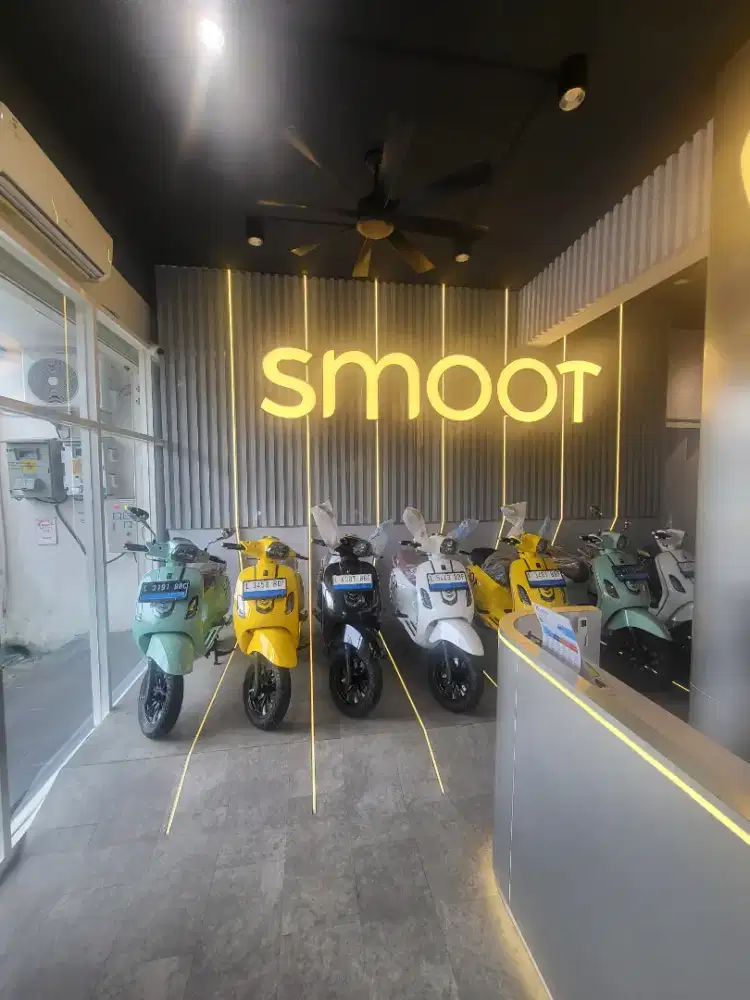 Smoot Zuzu Motor Listrik Rekanan Grab & Lazada
