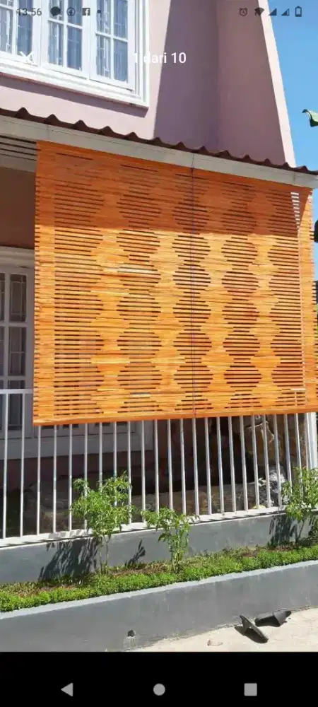 Jual tirai bambu,tirai kayu,tirai rotan