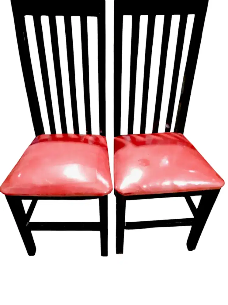 PROMO! Kursi kayu minimalis berbagai warna sandaran tinggi