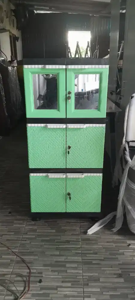 READY LEMARI PLASTIK MINIMALIS 3 SUSUN TERLARIS