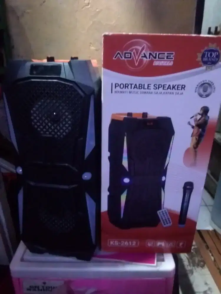Jual speaker blotot merk advance mik werles