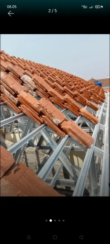 Atap bocor kanopi dll