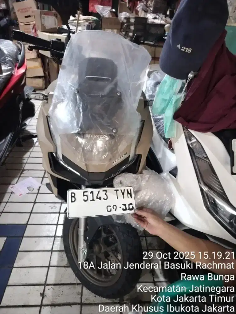 Adv 160 abs th 2025 km 75 plat jaktim